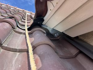 南蛮漆喰による侵入口封鎖