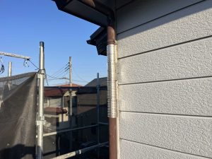 雨どいの侵入防止スパイク